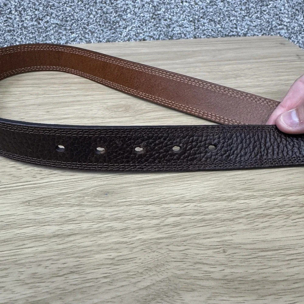 Ariat Rodeo Champion Belt Boys Size 26 Genuine Leather A1305802 No Buckle Youth